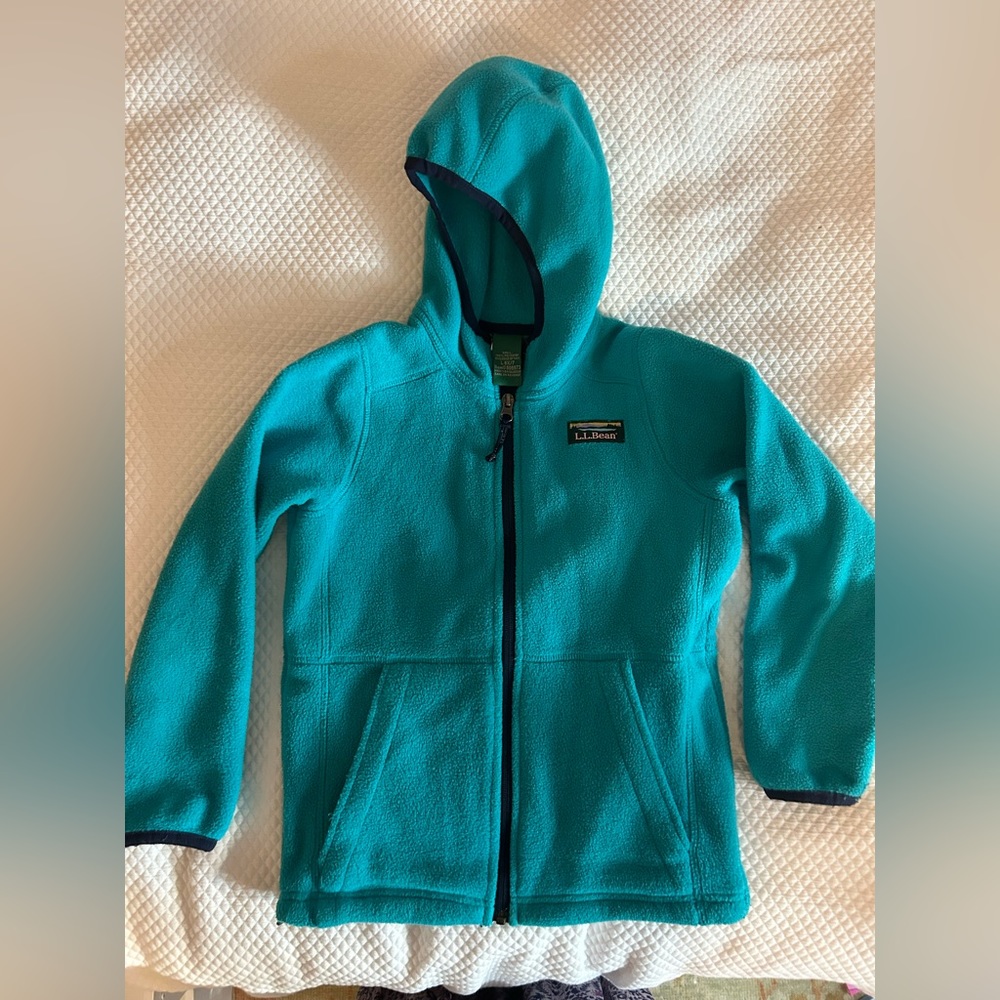 LL Bean girls fleece.